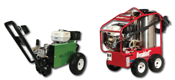 High-pressure washer-cold-and-hot-water