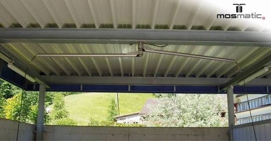 Perche-lavage-plafond-plafond-agriculture-ecurie-ferme-garage