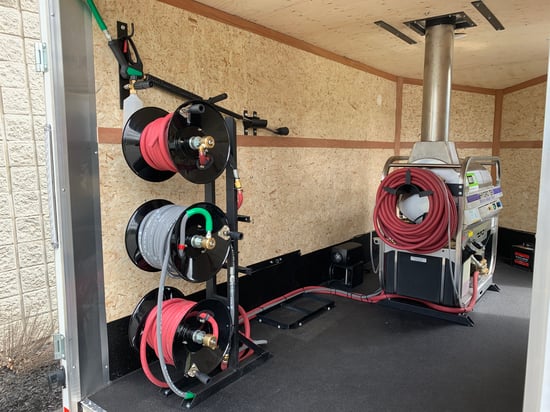 Remorque de lavage Couche-Tard