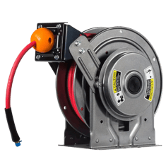 Spring-retractable-air-hose-reel